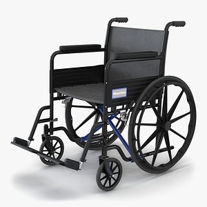3d wheelchair generic model
