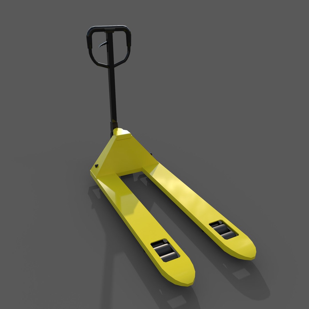 Pallet Truck 3D Model - TurboSquid 2252486