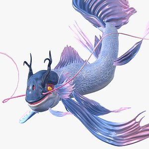 3D Legendary Fish Creature