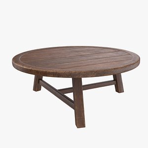 wooden coffee table(1)
