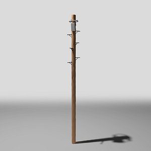 telegraph pole 3d 3ds
