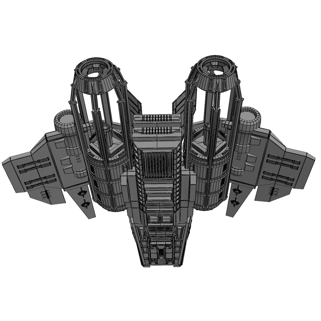Fi Star Fighter 3d Model