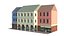 ville de dessin animé lowpoly 02