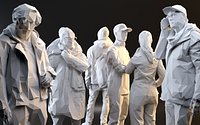 VectorPeople Sixpack 003 rigged