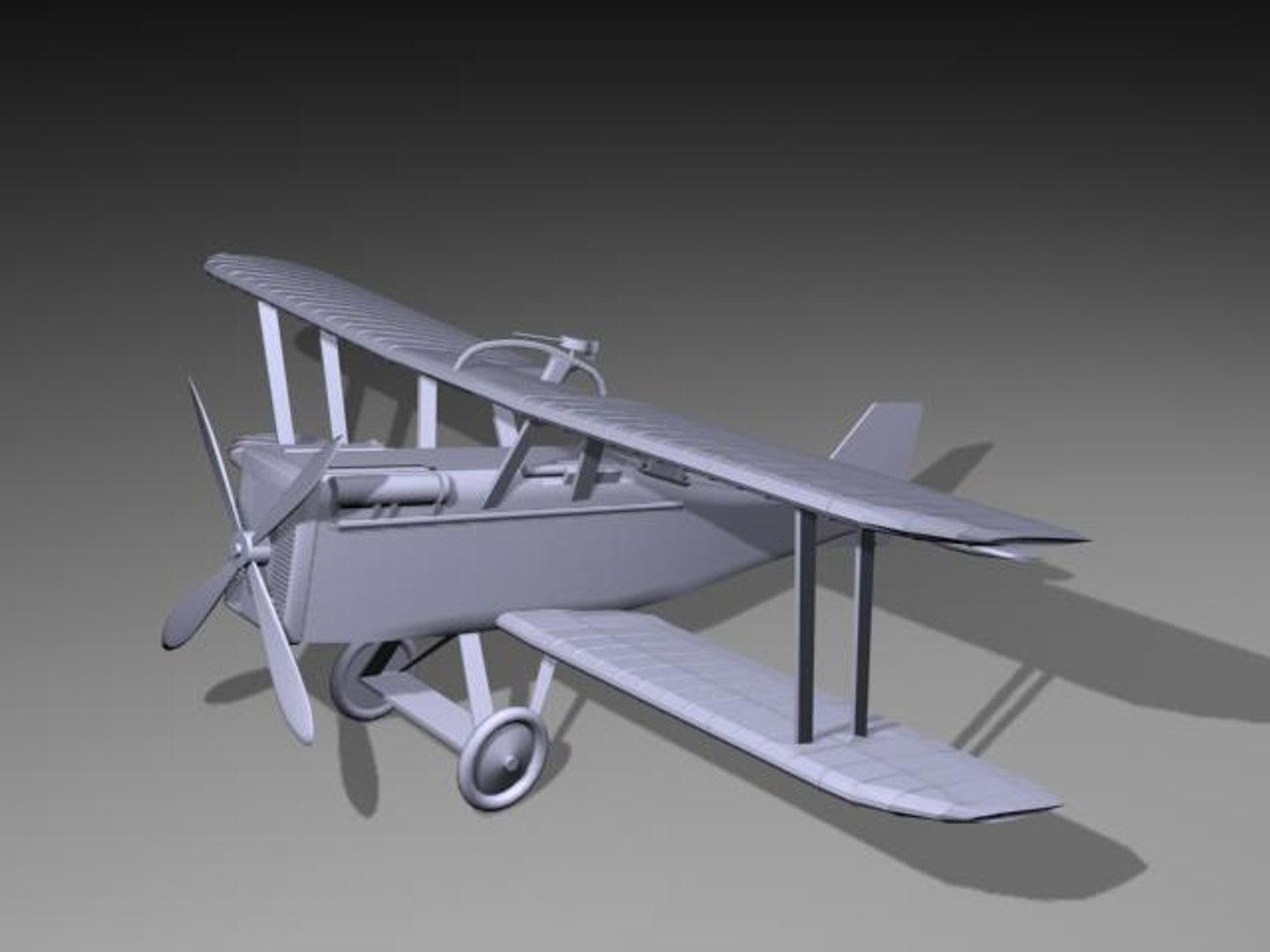 Royal Aircraft Factory Se5a 3d Model