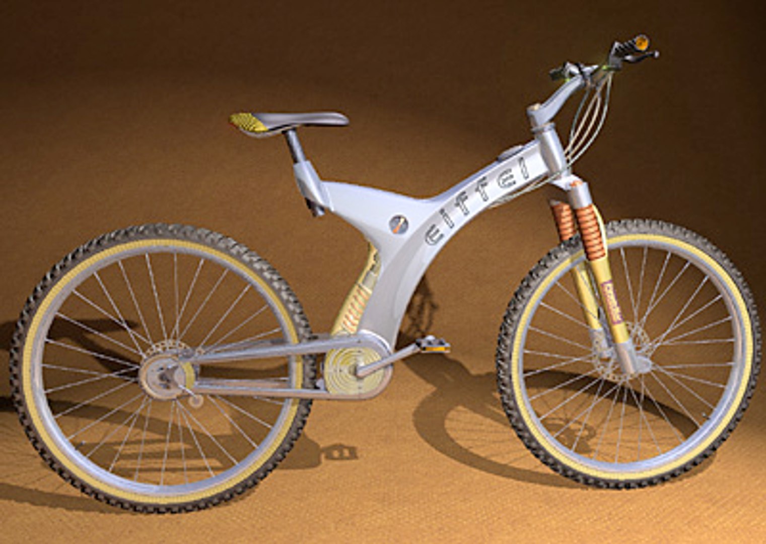 Alias Studiotools Mountain Bike 3d Model