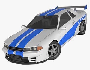 3D polycar n102 lp1 cars