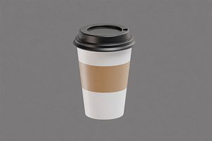 Paper Coffee Cup model
