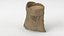 Food Sack Grain Open Modèle 3D
