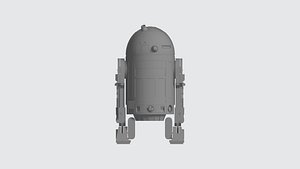 3D Star Wars - R2 Unit model