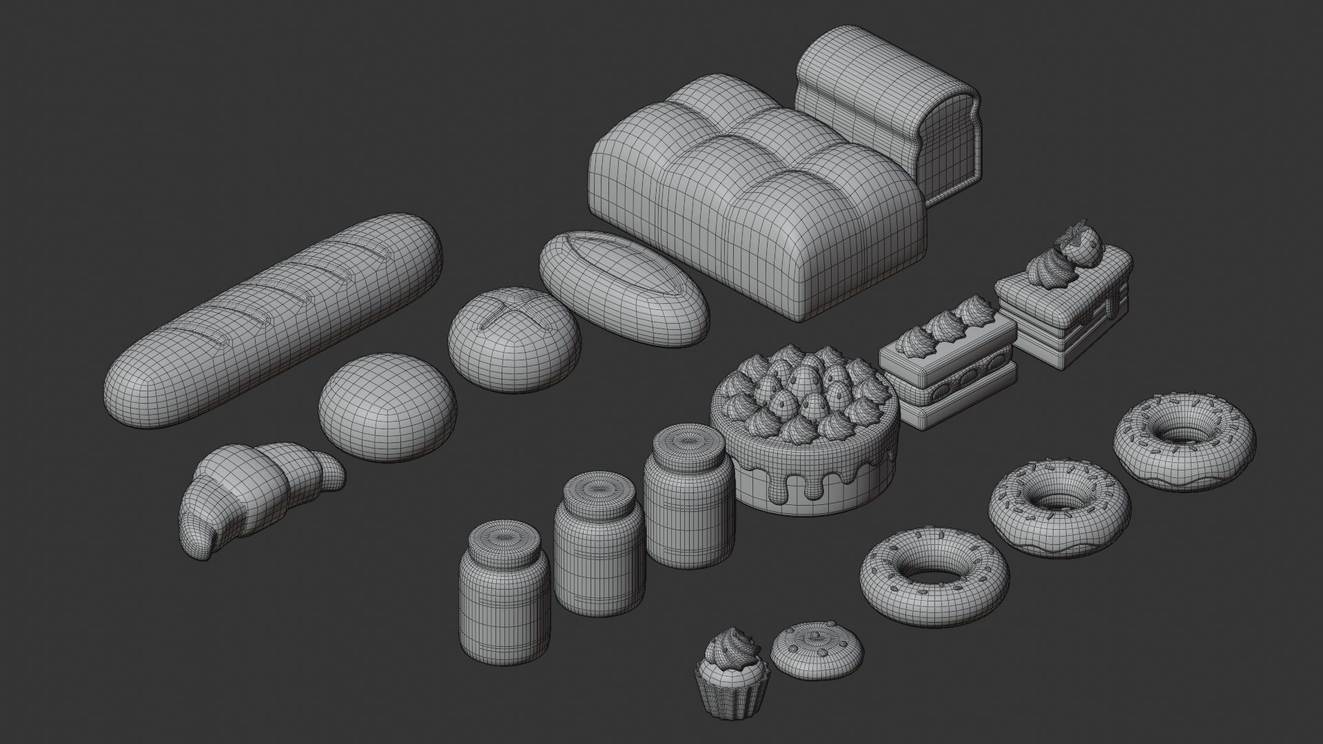 3D Bakery Collection https://p.turbosquid.com/ts-thumb/tH/3xDENU/oX/wire3/jpg/1722350986/1920x1080/fit_q87/09e592522981a89d3565d1f156b98767fa1d3e6c/wire3.jpg