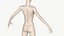 Mannequin Female Rigged model