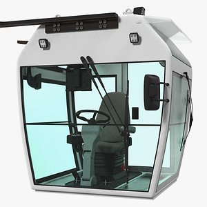 industrial control cabin 3D