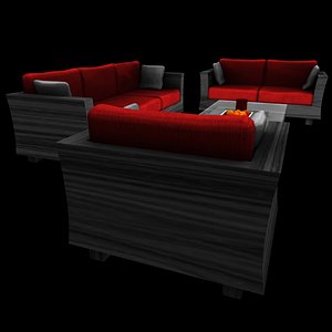3ds max seating designed