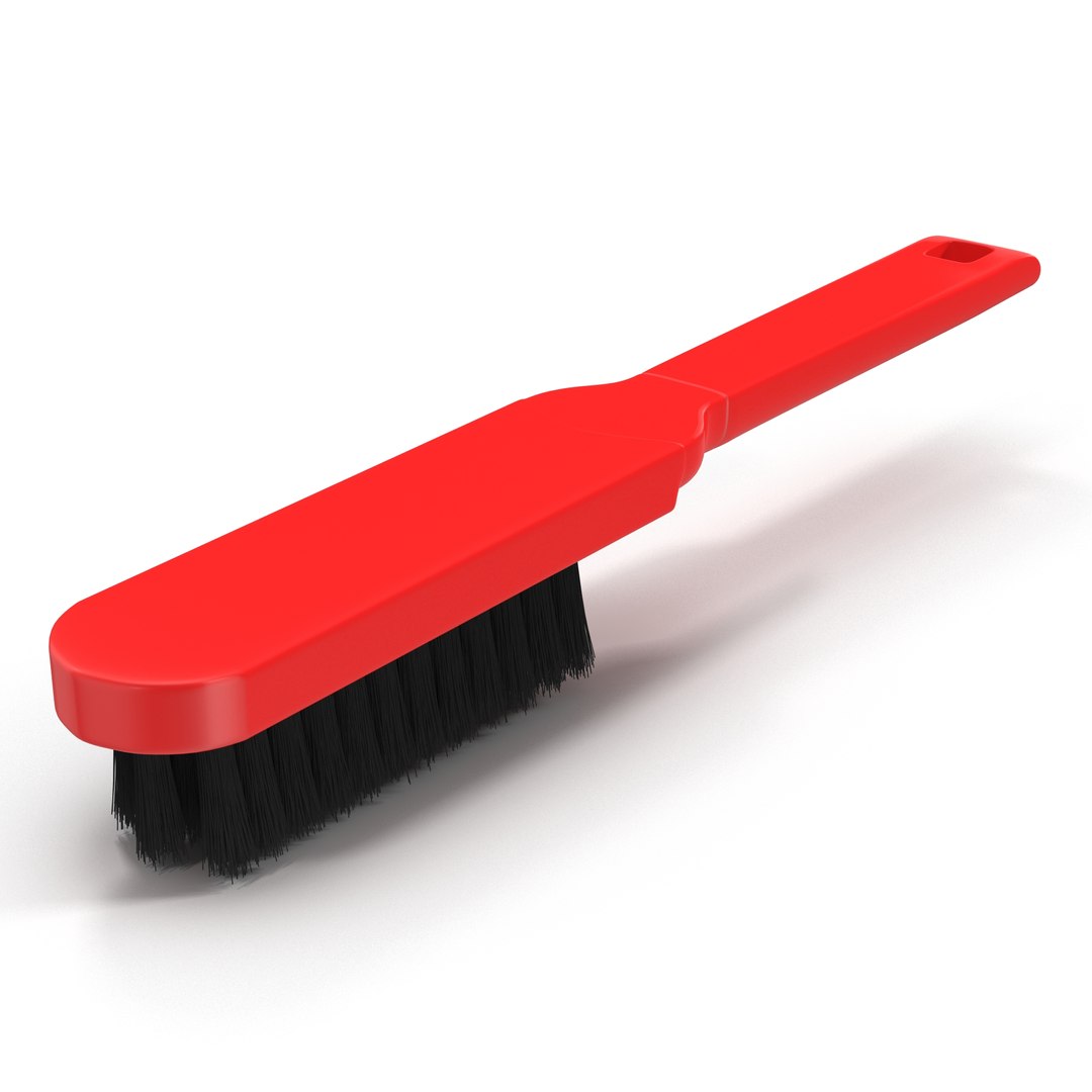 Dust Brush 3D model preview