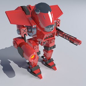 robot blender cycles 3d blend