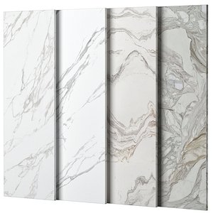 3D Marble Porcelain tiles set 44