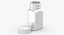 Flacons Carrés Plastique 2oz 60ml Collection 02 - 6 modèles