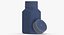 Flacons Carrés Plastique 2oz 60ml Collection 02 - 6 modèles
