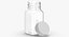 Flacons Carrés Plastique 2oz 60ml Collection 02 - 6 modèles