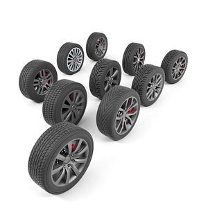 wheels 3D model