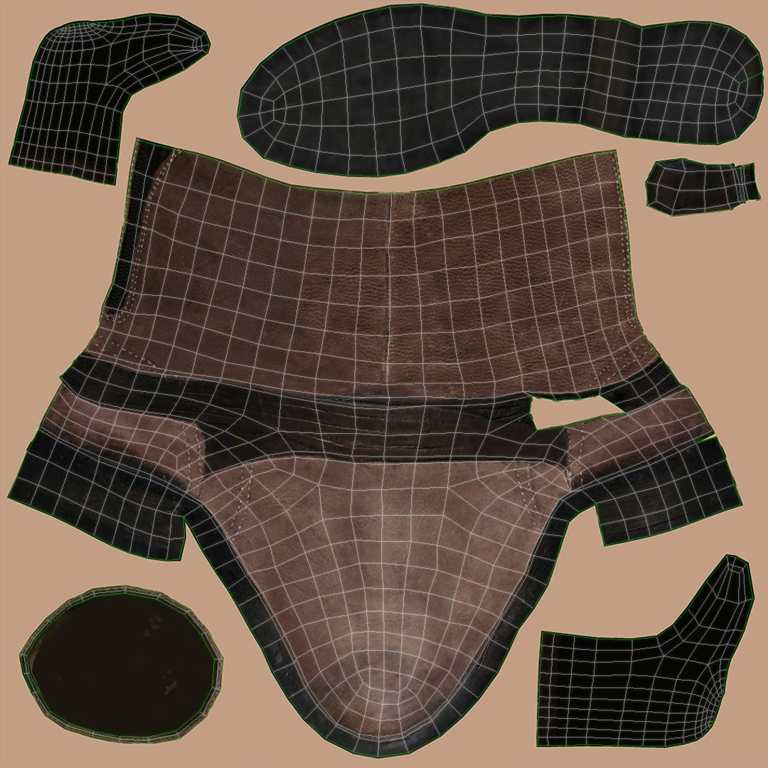 Women s boots model - TurboSquid 1665367