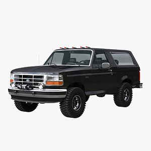 Ford Bronco 1992- 96 Offroader Modification 3D
