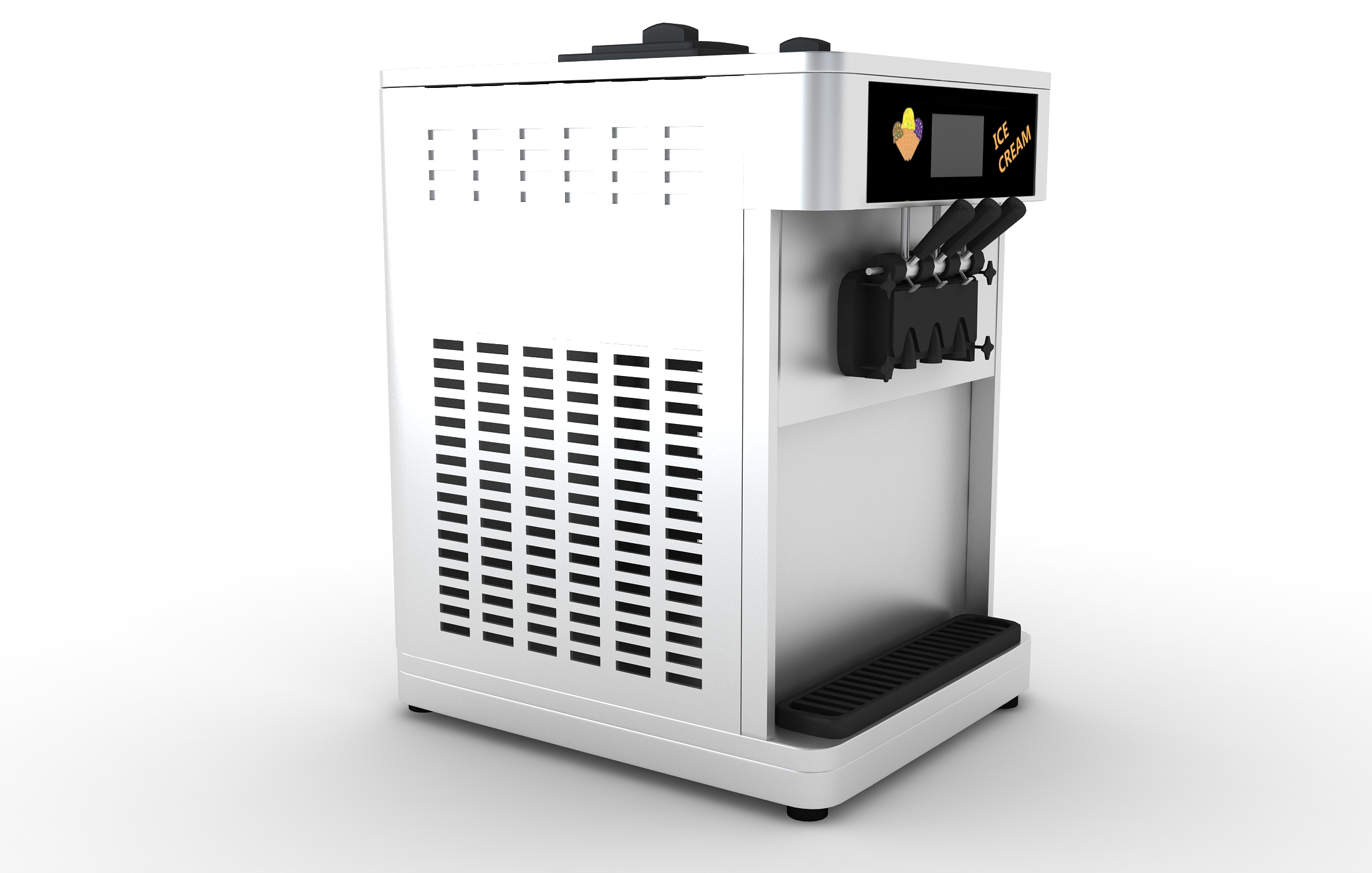 Ice Cream Dispenser 3D TurboSquid 1722294