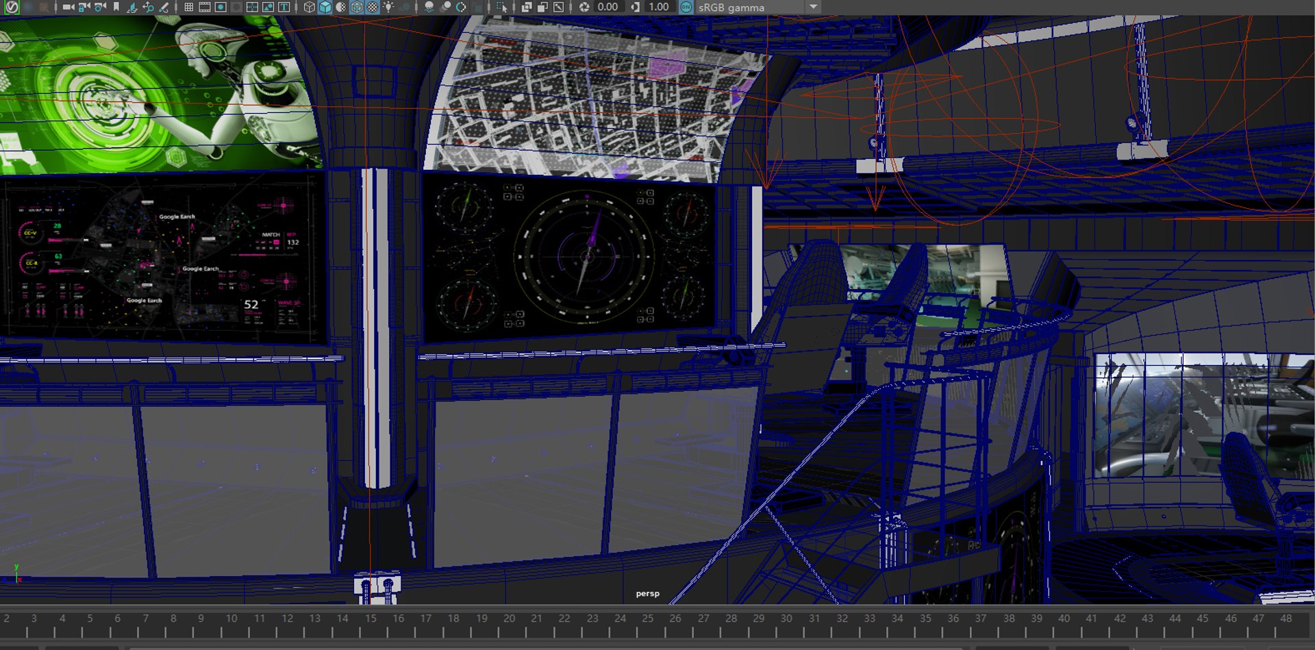 Control Center 3D TurboSquid 1508563