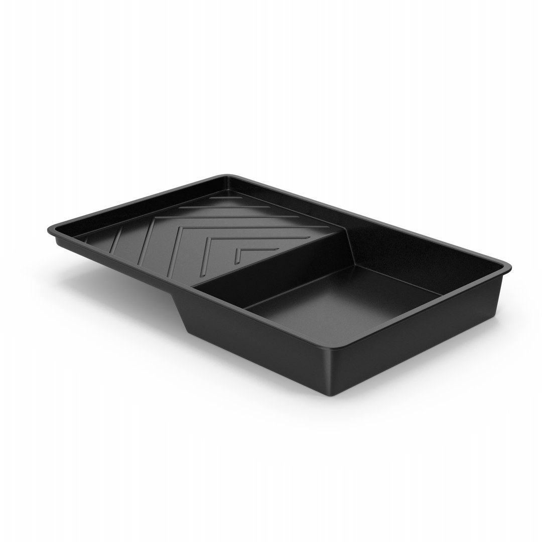 3D Paint Roller Tray Model TurboSquid 2162251