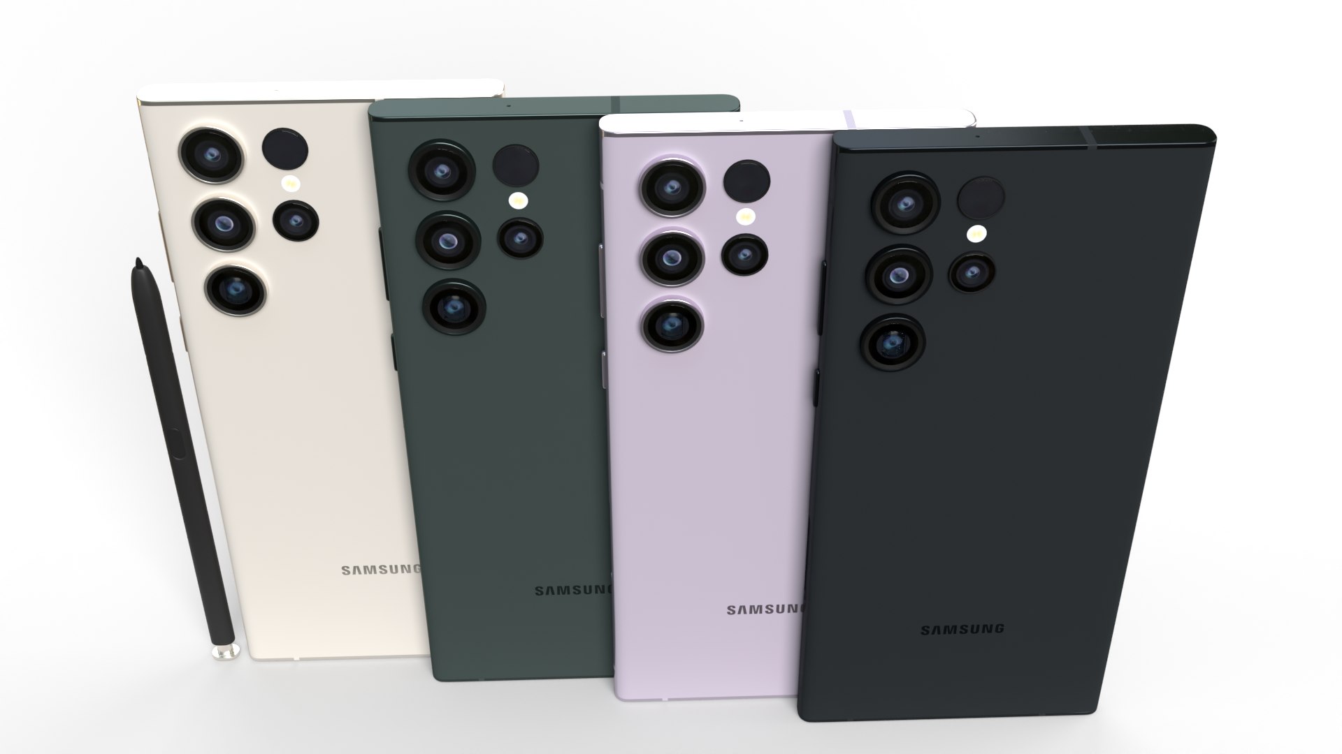 Galaxy S23 Ultra 3D Model TurboSquid 2055034