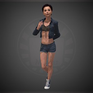 character people human 3D model