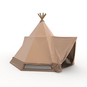 Glamping Tent 08 3D