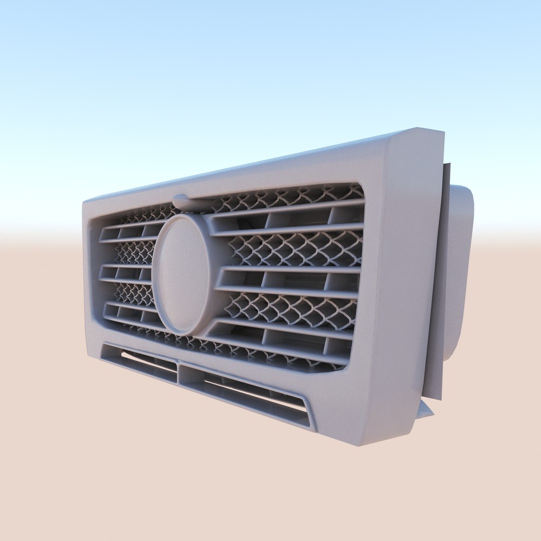 3D Model Car Radiator - TurboSquid 1823543