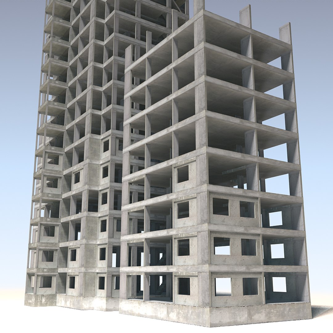 Building Construction 3d Model