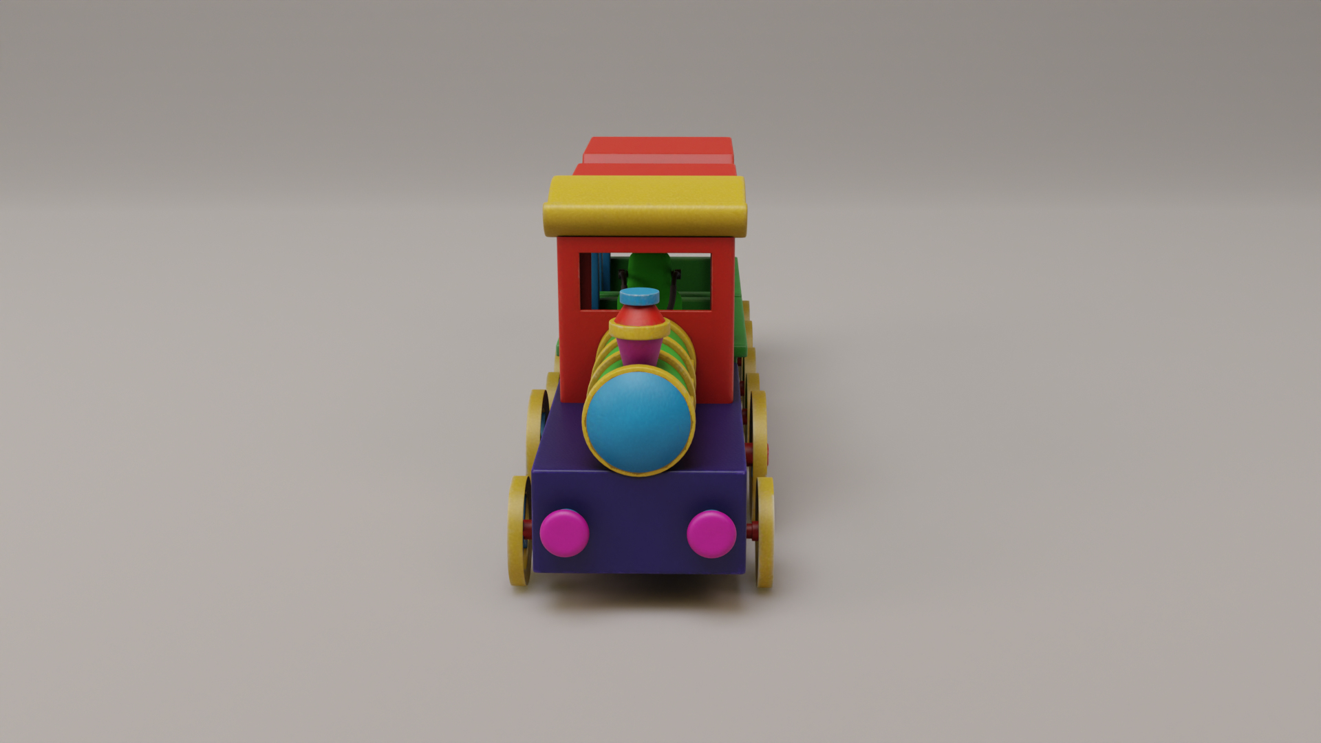 3D Toy Train Model Model - TurboSquid 2053243