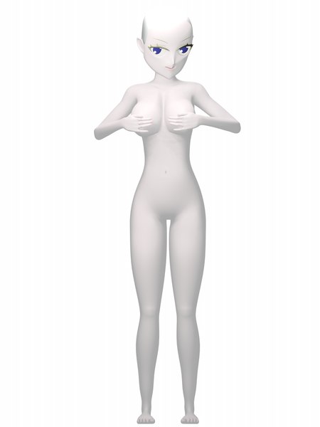 Supermodel Anime Female Girl Doll Body No-Sew Base