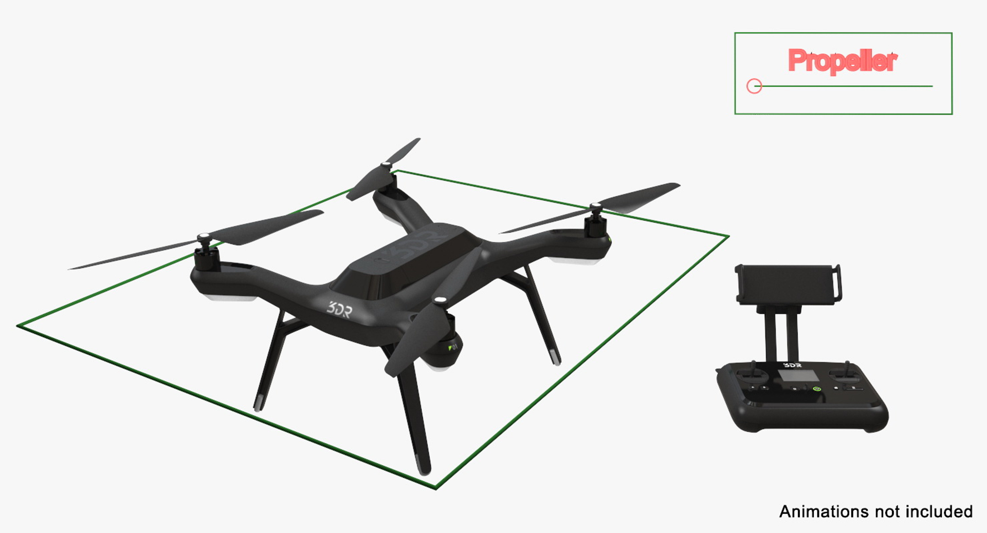 3dr solo drone review sales