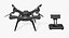 3dr solo drone quadcopter 3D