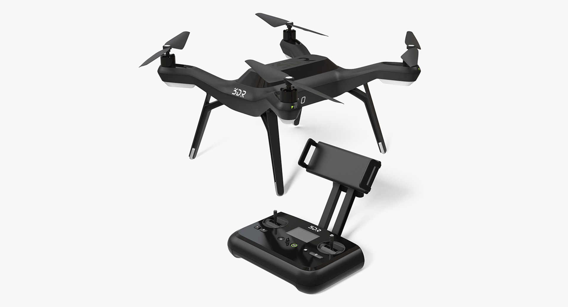 3dr solo drone quadcopter 3D - 1172258