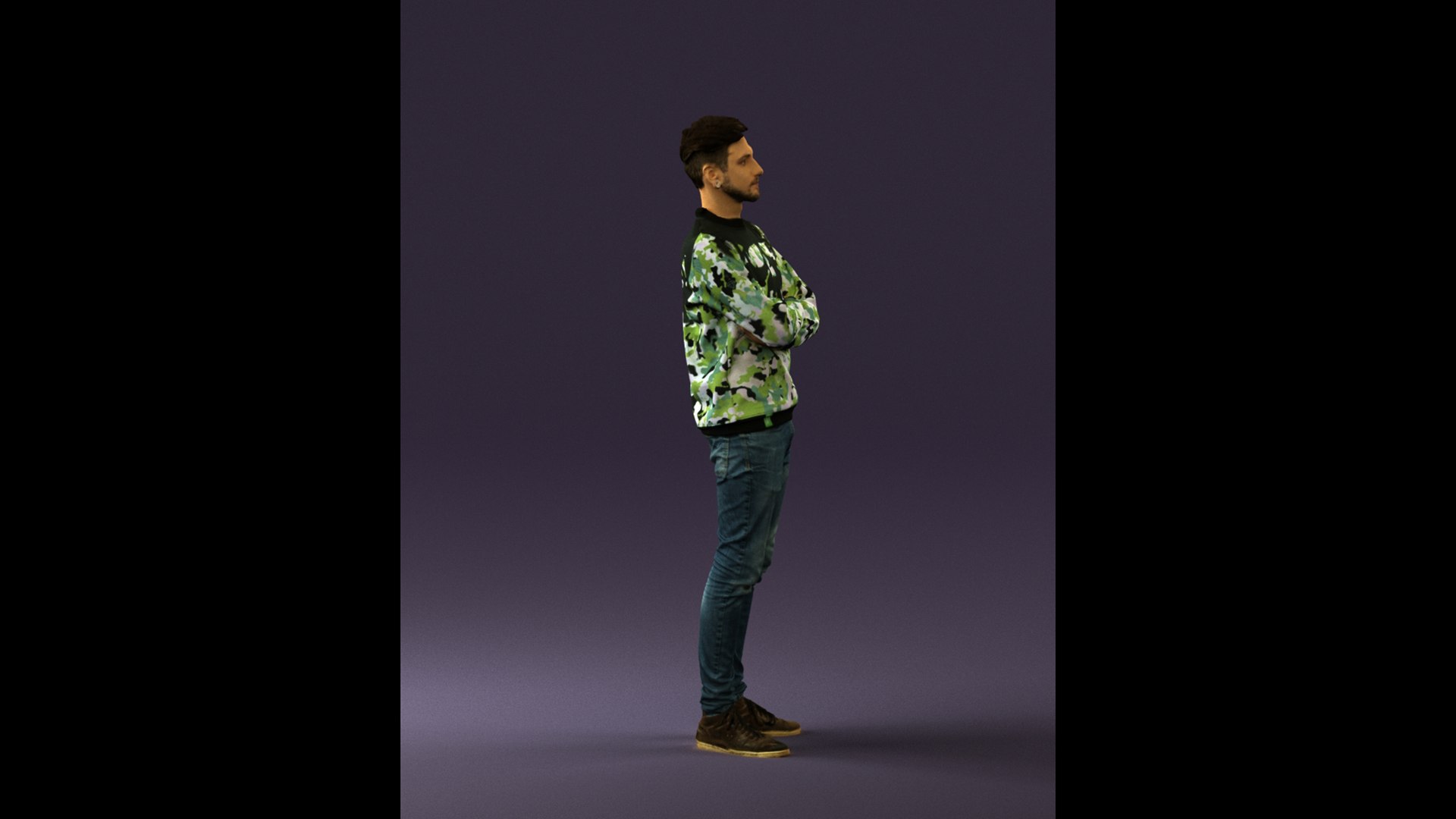 3D Scanned Realistic Human Model - TurboSquid 1703968
