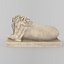 Recumbent Lion 3D Model model
