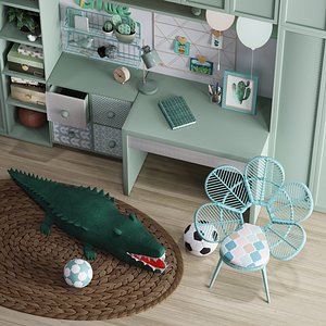 kid kidroom toy plush 3D