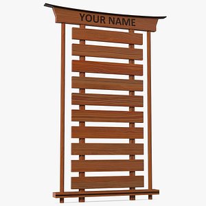 Stand for Martial Art Belts