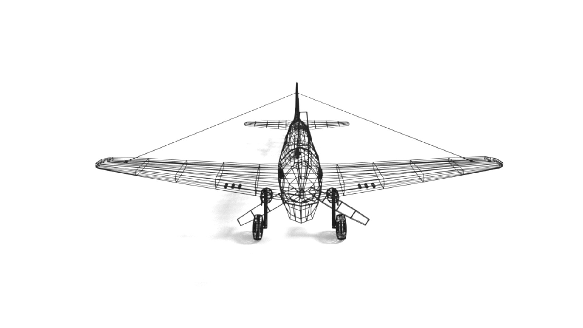 3D Curtiss P-40 Warhawk Airplane - TurboSquid 1418177