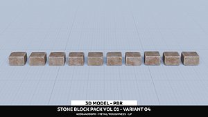 Stone Block Pack Vol 01 - Variant 04