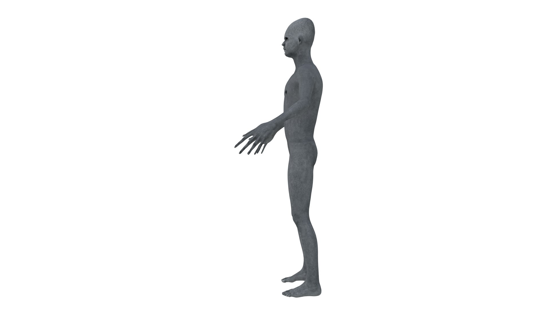 3d Rigged Alien Model