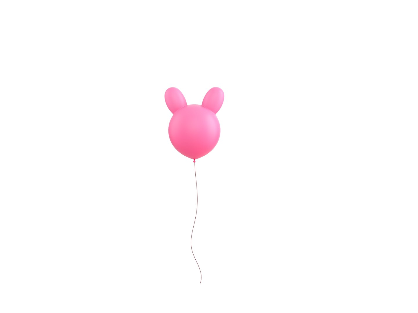 Prop201 Rabbit Balloon Model - TurboSquid 1996089
