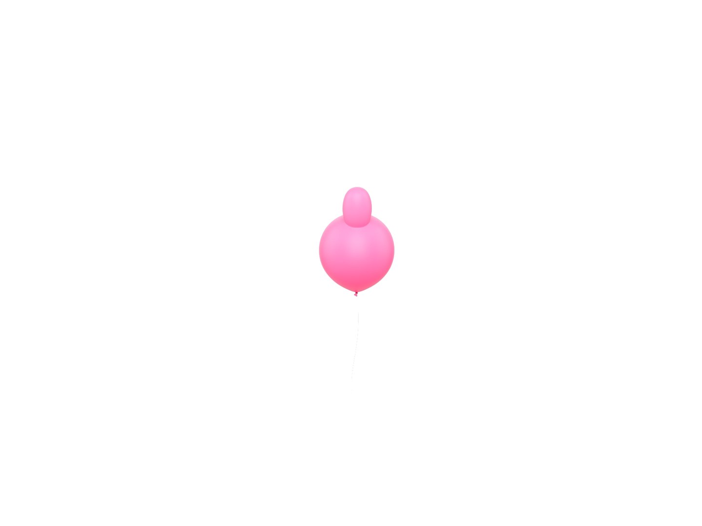 Prop201 Rabbit Balloon Model - TurboSquid 1996089