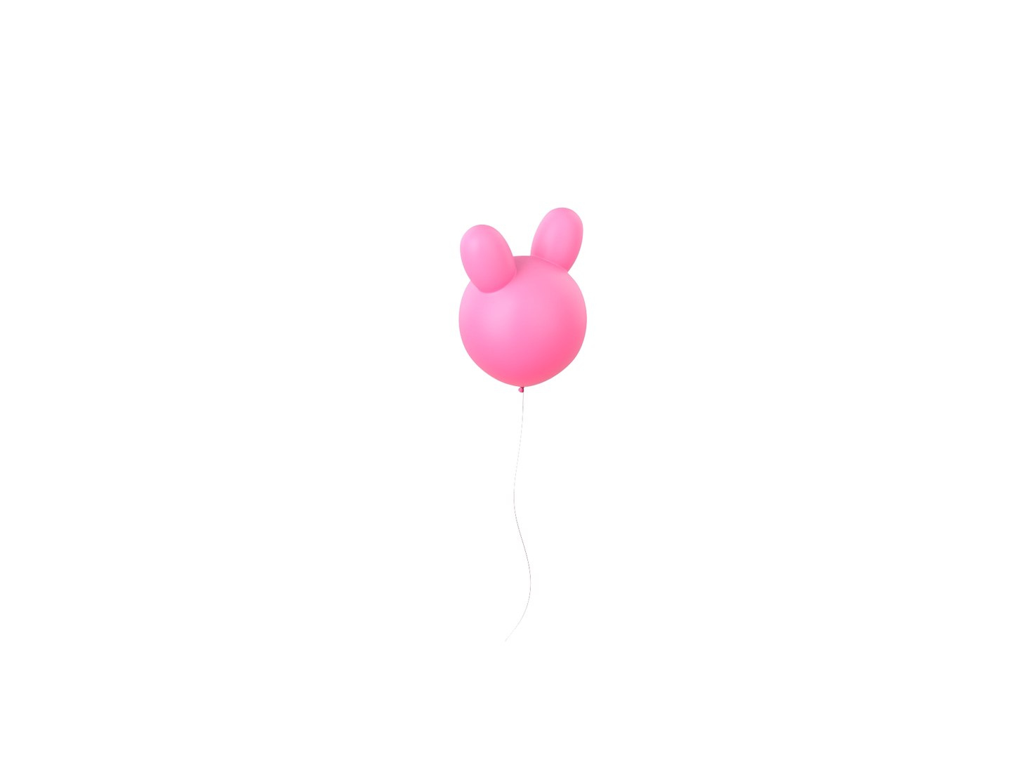 Prop201 Rabbit Balloon Model - TurboSquid 1996089